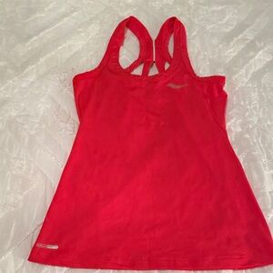 Saucony Vibrant Red Tank Top